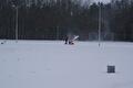 Sneeuwvrij maken van de ijsbaan 21 Januari 2013