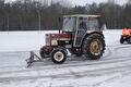 Sneeuwvrij maken van de ijsbaan 21 Januari 2013