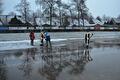 Sproeien van de ijsbaan 15 Januari 2013