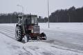 Sneeuwvrij maken van de ijsbaan 21 Januari 2013