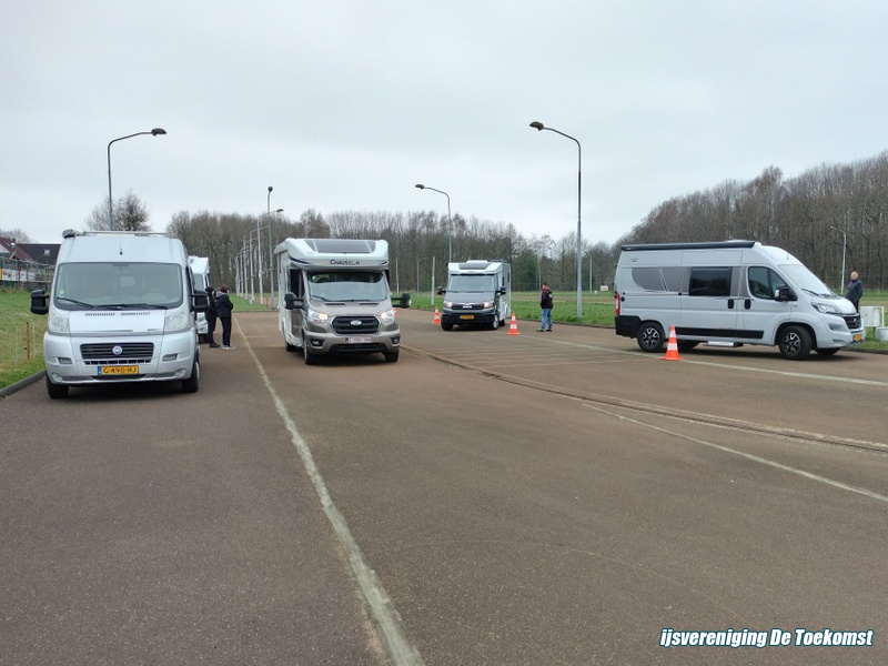 Geslaagde dag camper rijinstructie.