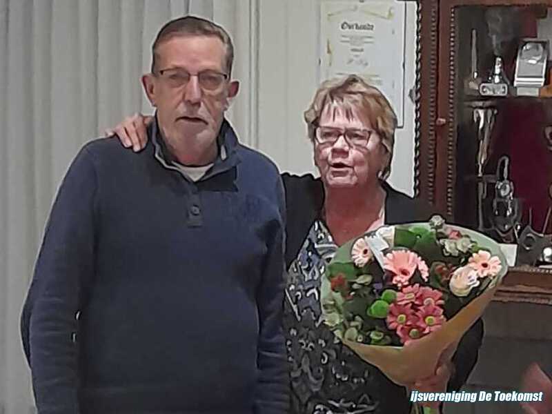 Jan Langes 25 jaar bestuurslid.