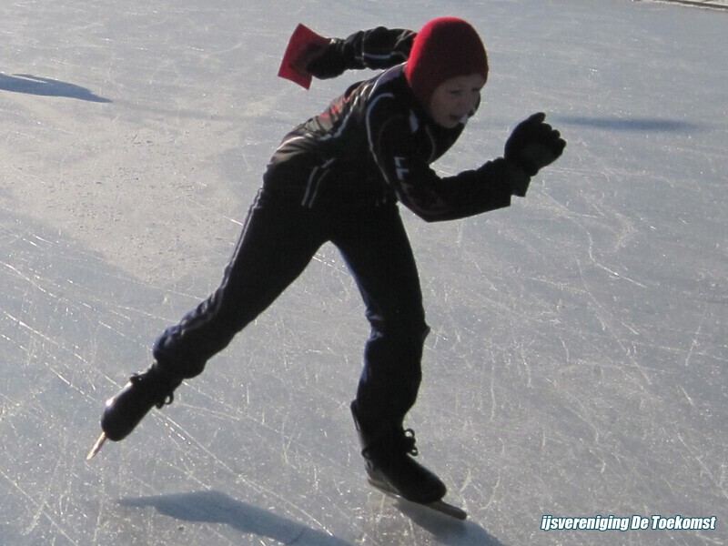 Kortebaan wedstrijd voor kinderen